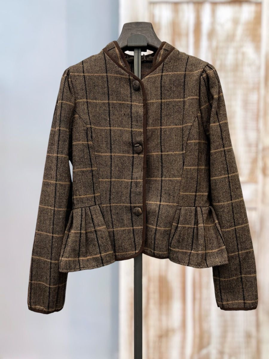 Chaqueta Cuadros Clásica