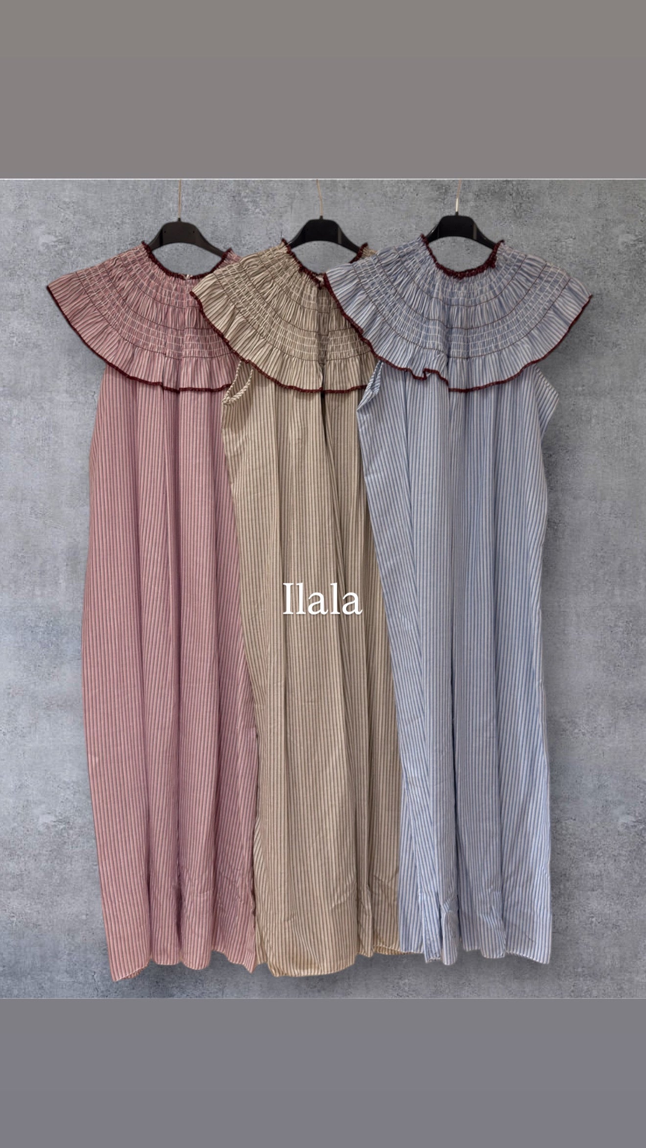 Vestido Cuello bebé