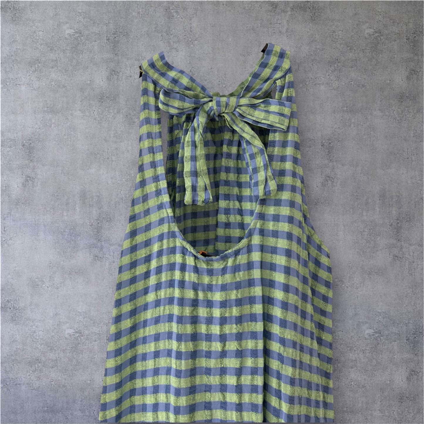 Vestido Vichy Flúor