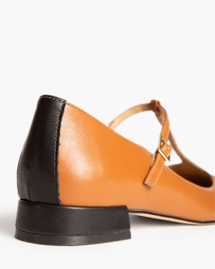 Sapatos bicolores