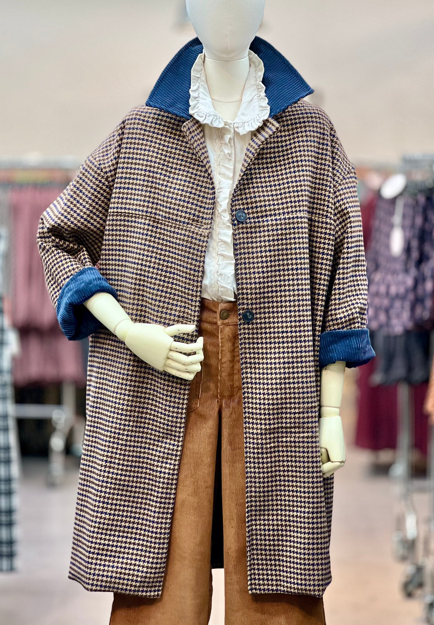 Abrigo Pata de Gallo