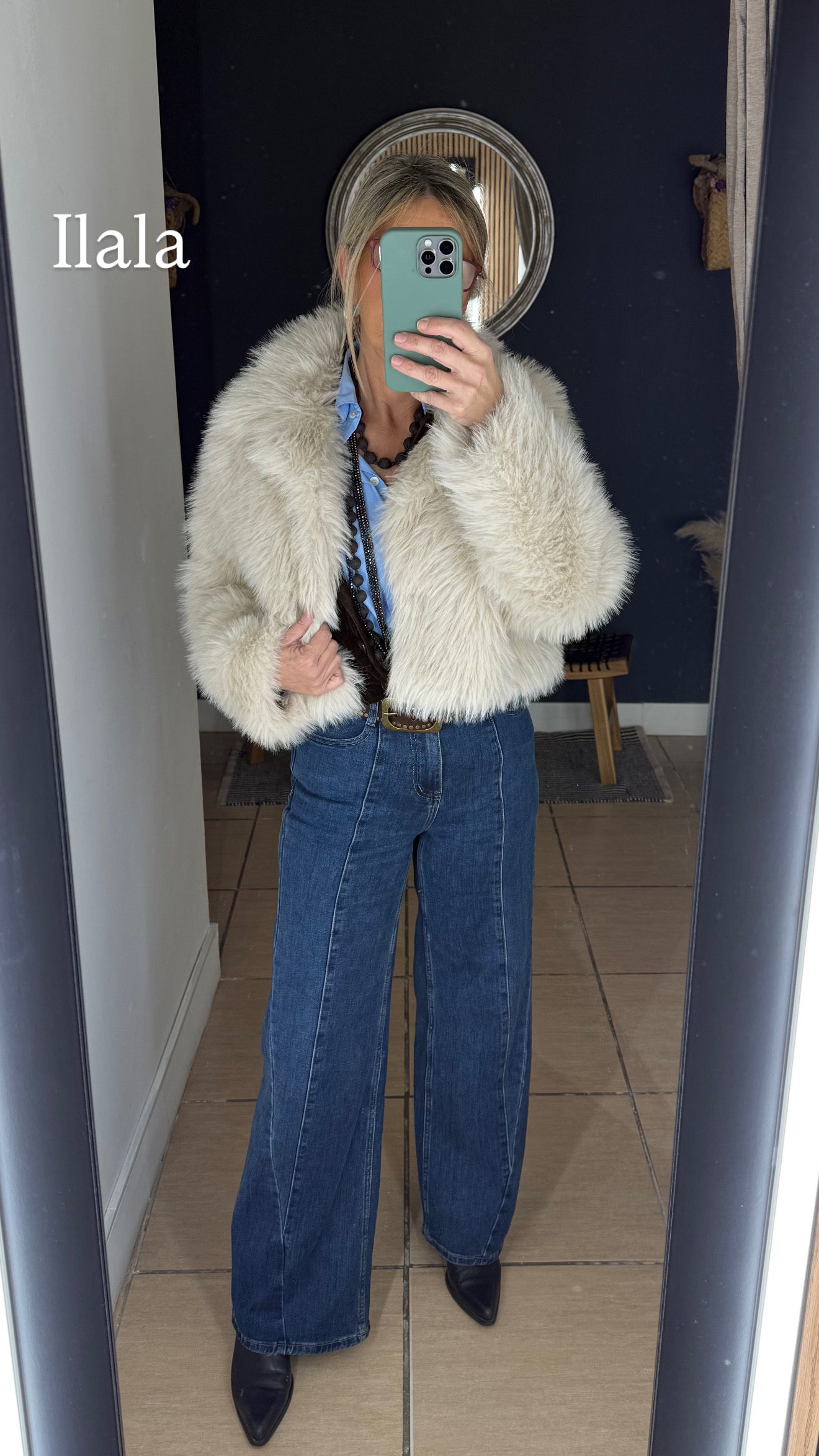 Chaqueta Pelo Sintético