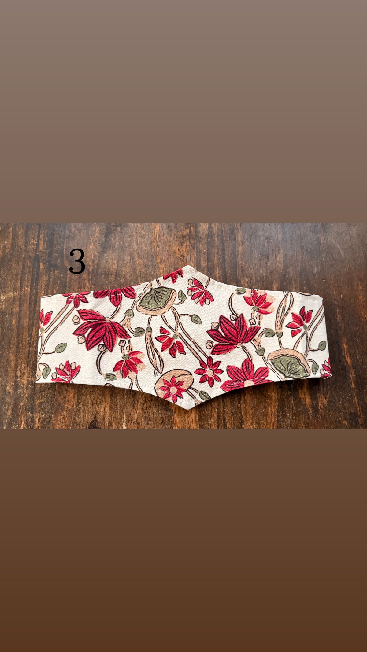 Fajín estampado Flores