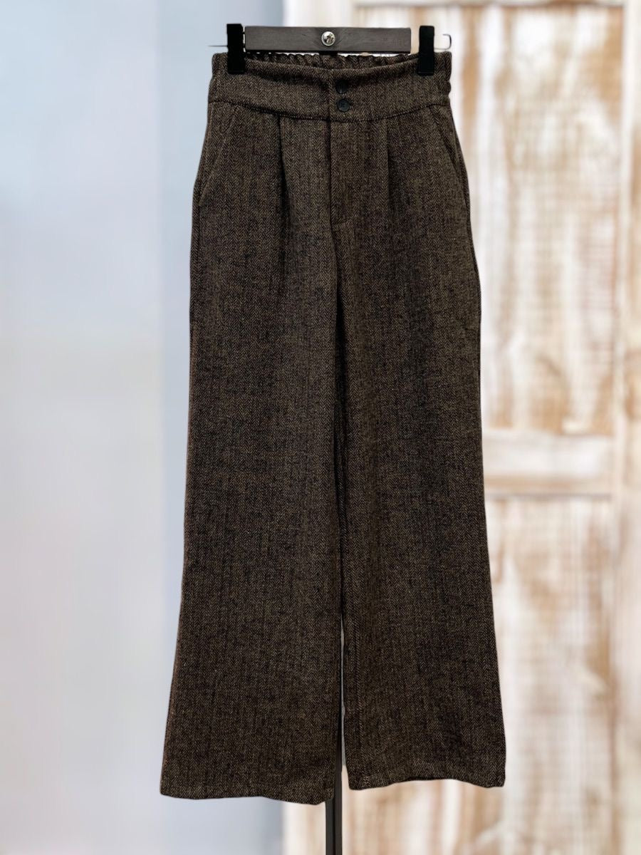 Pantalón fajín espiga