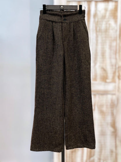 Pantalón fajín espiga