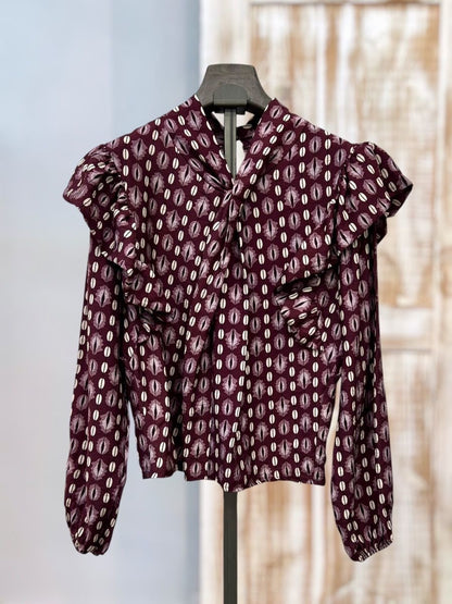 Blusa Topo volantes