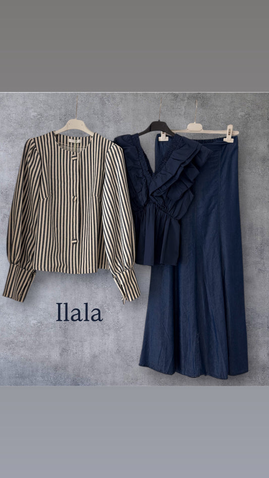 Chaqueta Marina Fina