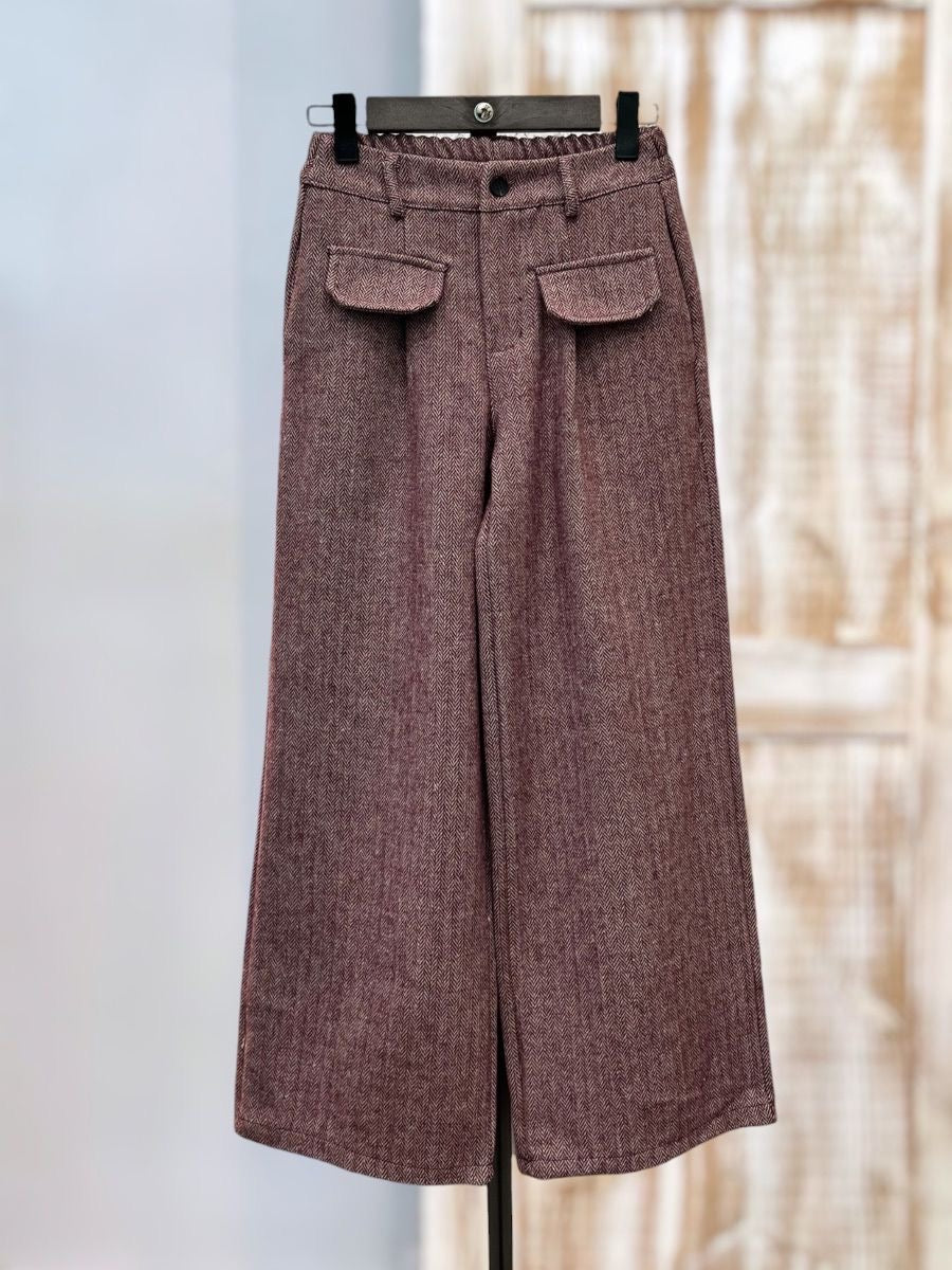 Pantalón Bolsillos Espiga