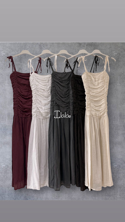 Vestido Drapeado