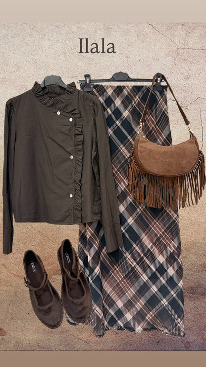 Camisa Tapa Volantes