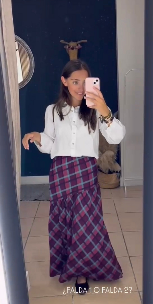 Falda Cuadros