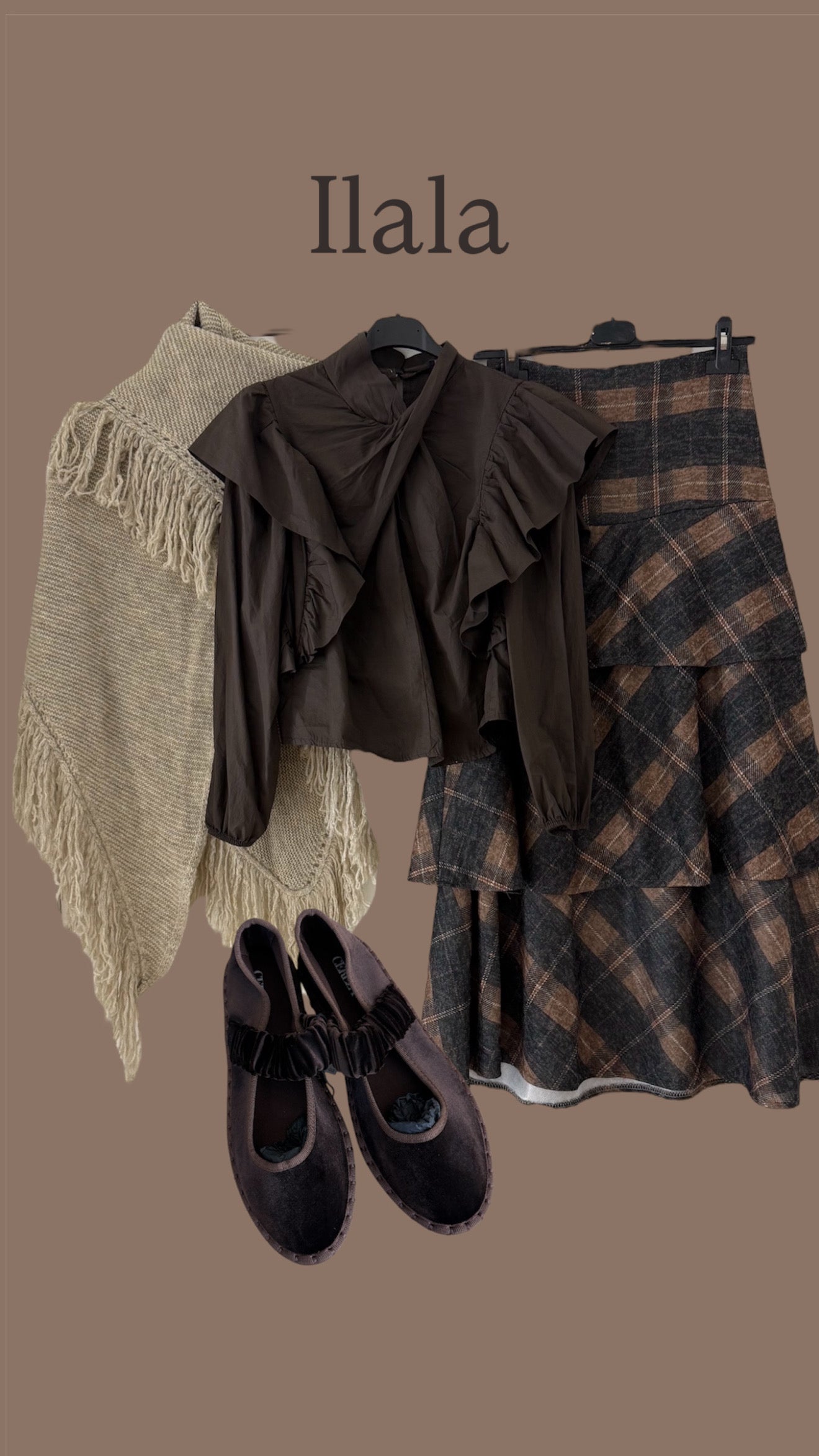 Picos de Lana con flecos