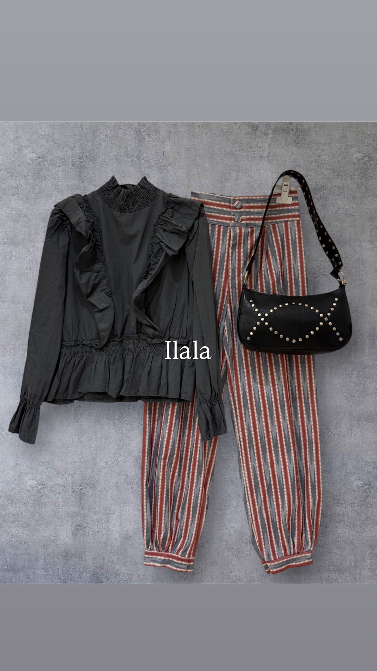 Pantalones Bombacho doble raya