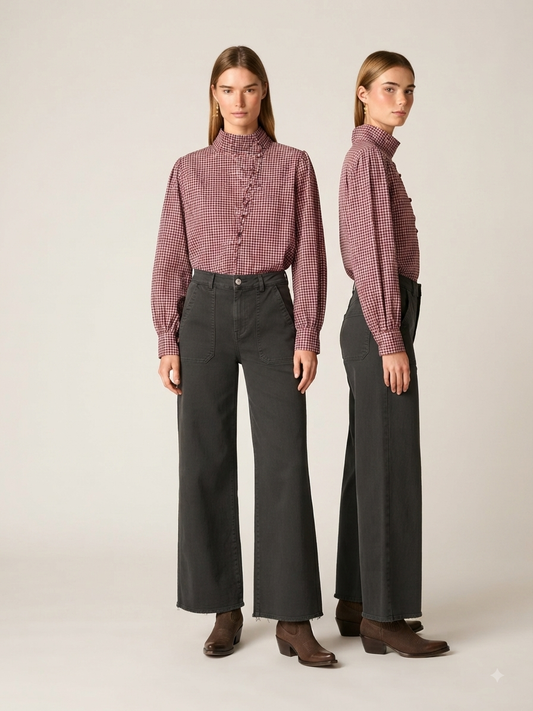 Blusa Tapa Vichy