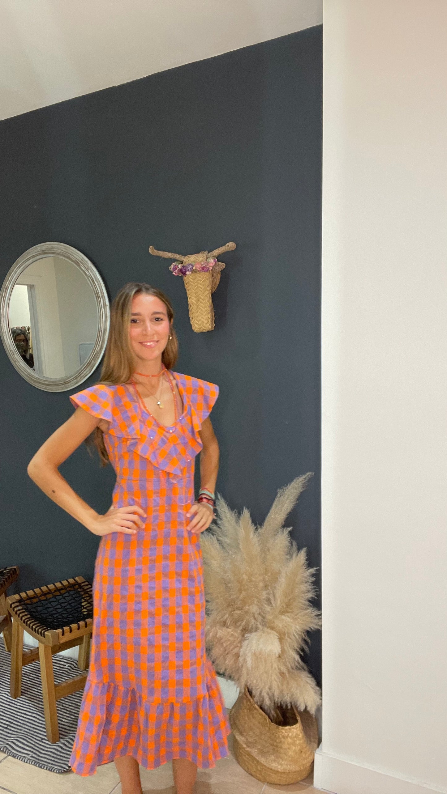Vestido Vichy Grande