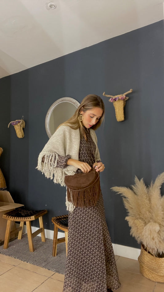 Picos de Lana con flecos