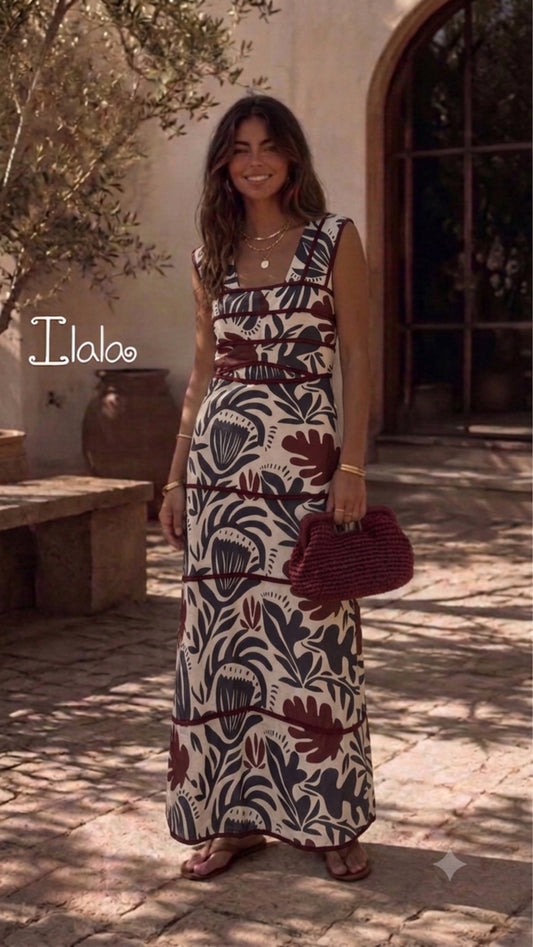 Vestido Moteado
