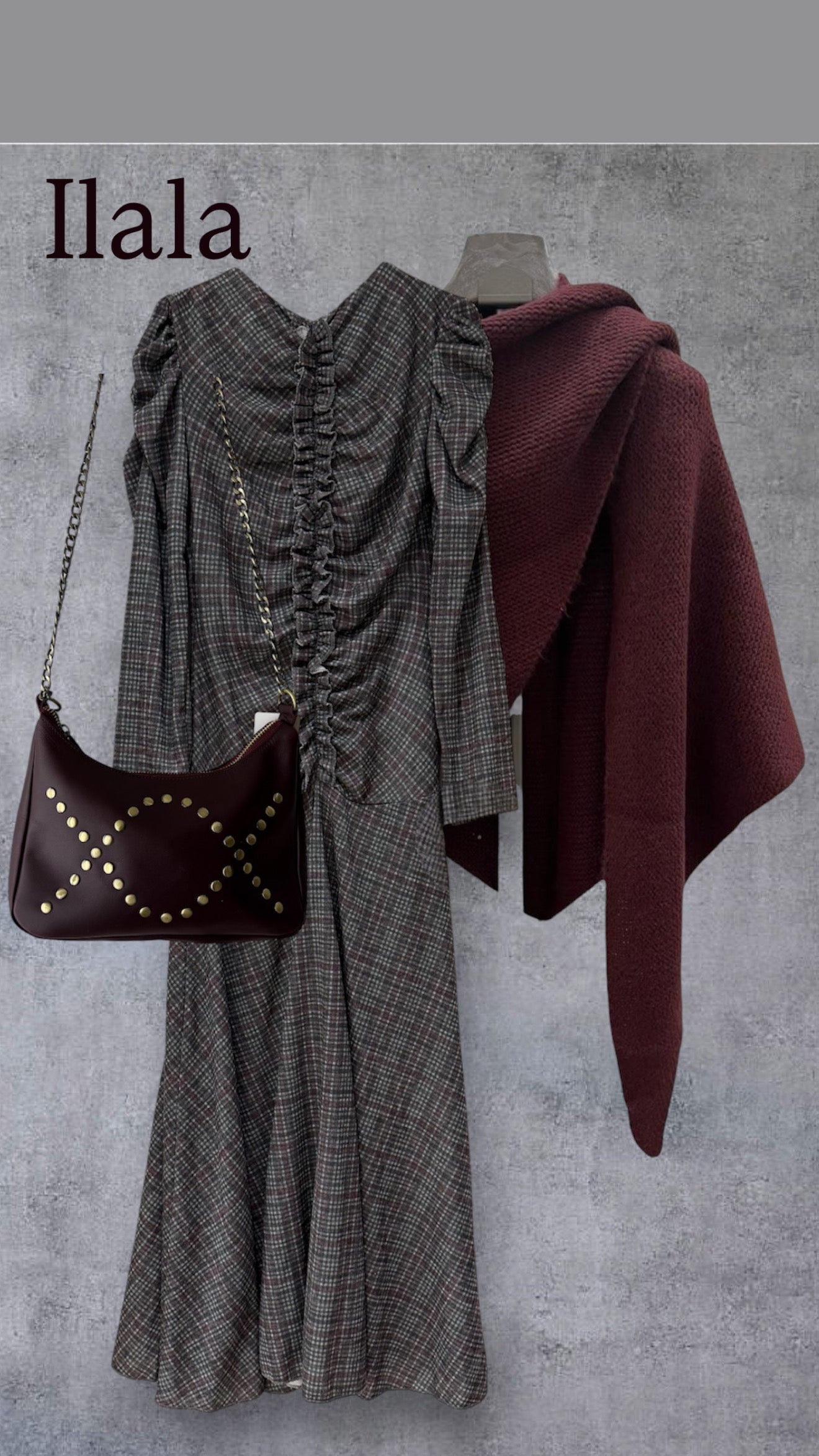 Vestido Vichy Escocés