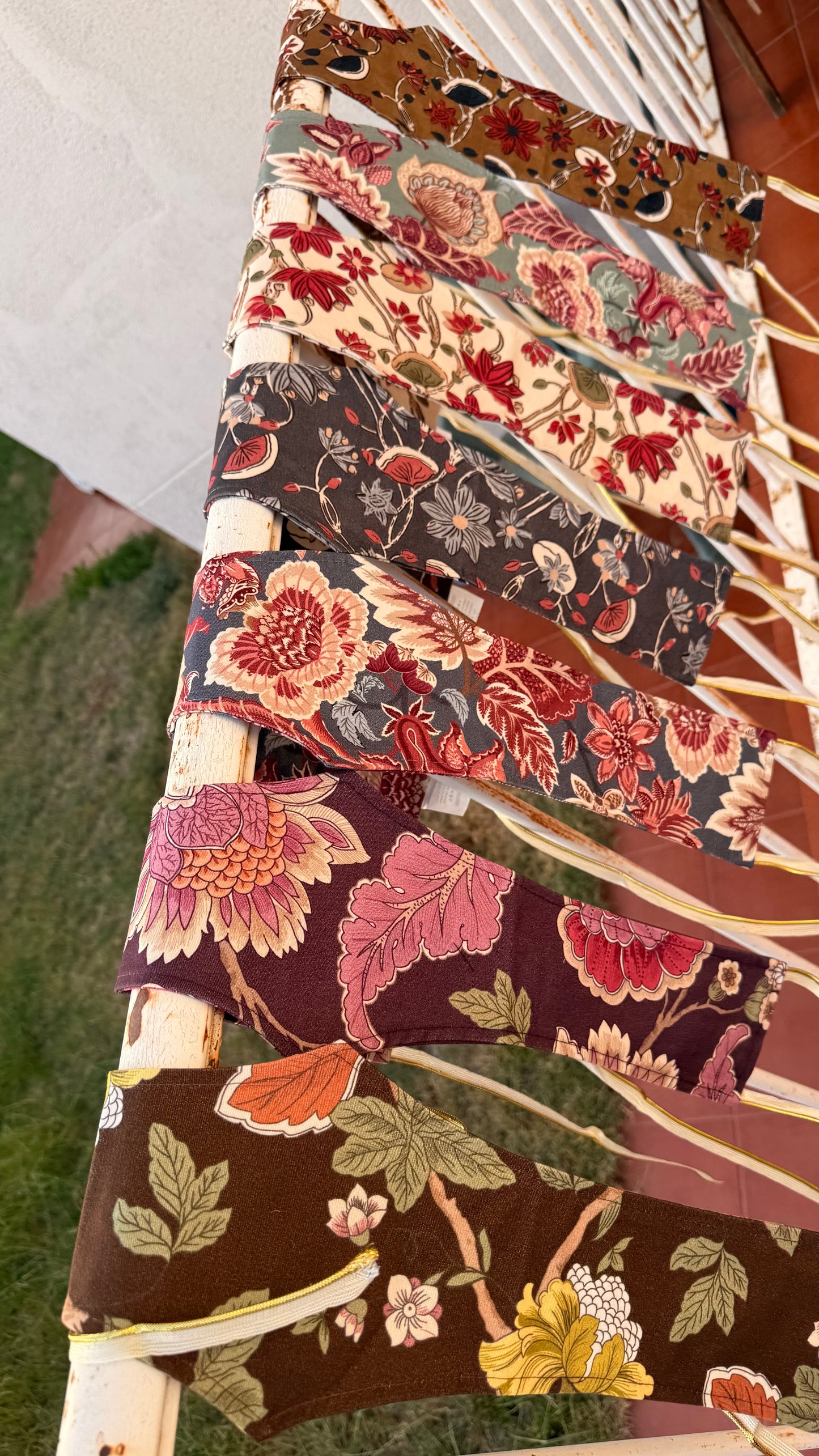 Fajín estampado Flores