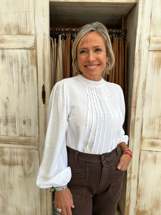 Blusa Tableada