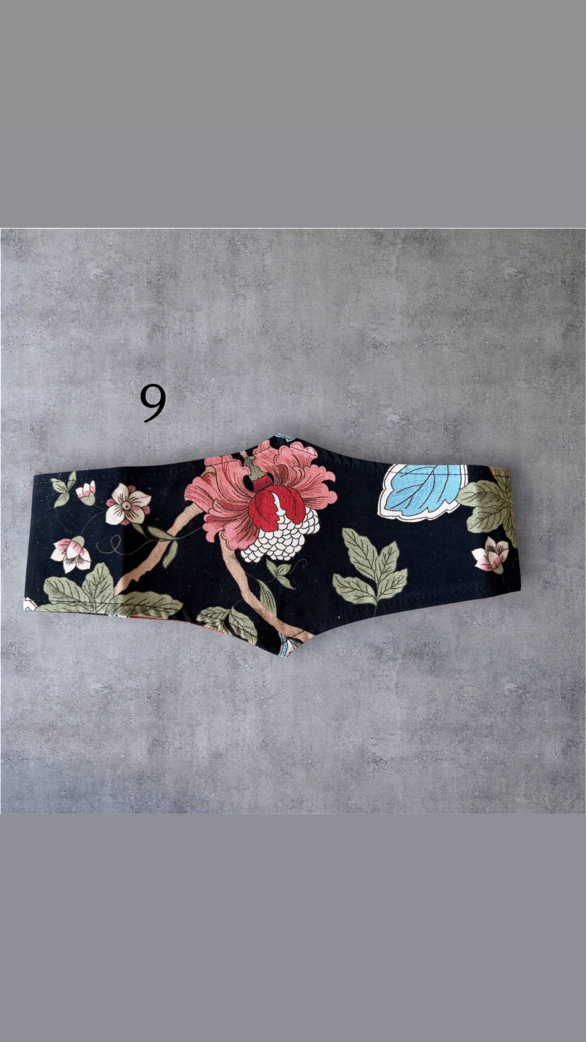 Fajín estampado doble pico Flores
