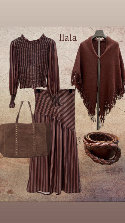 Picos de Lana con flecos