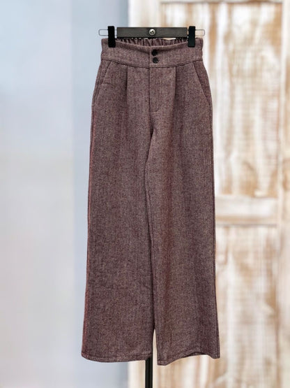 Pantalón fajín espiga