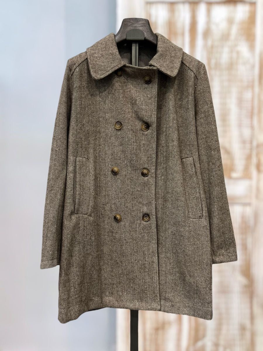 Chaquetón Espiga doble botón