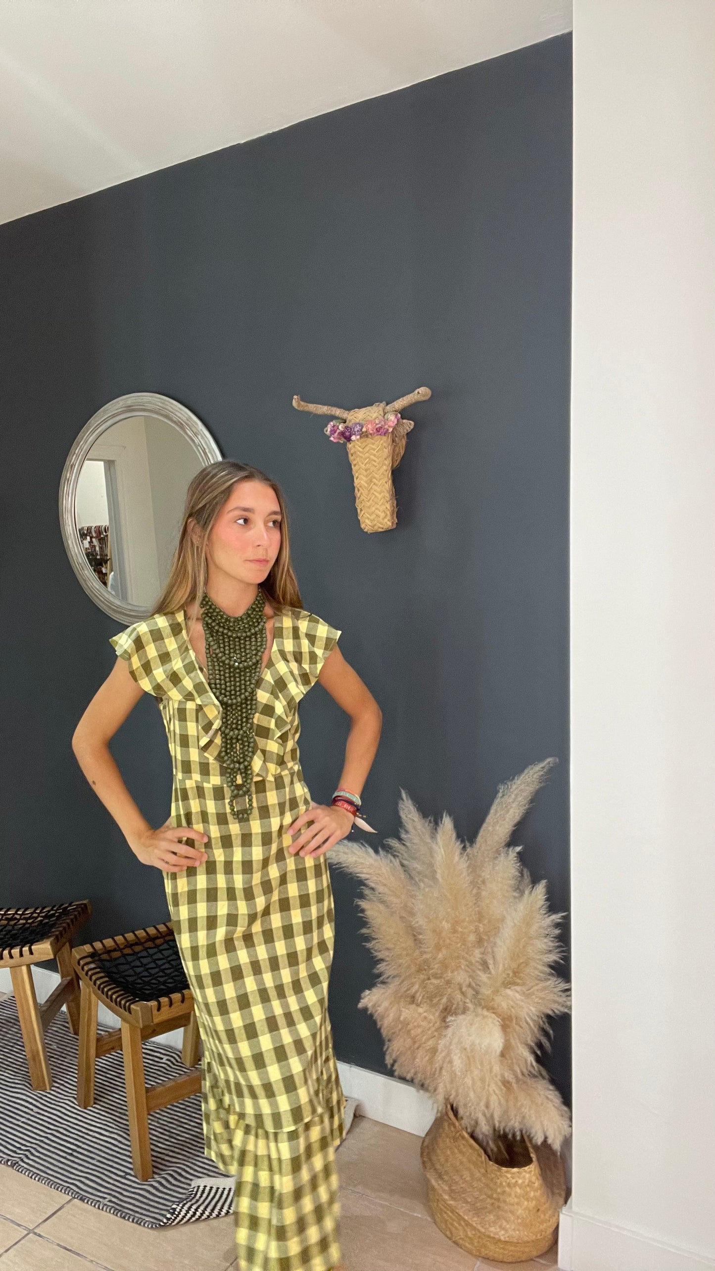 Vestido Vichy Grande