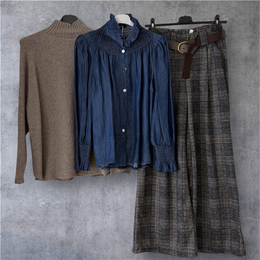 Blusa Vaquera Fluida