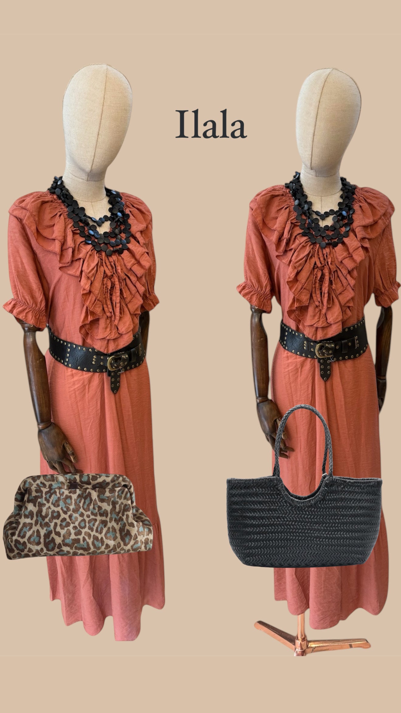 Vestido Volantes
