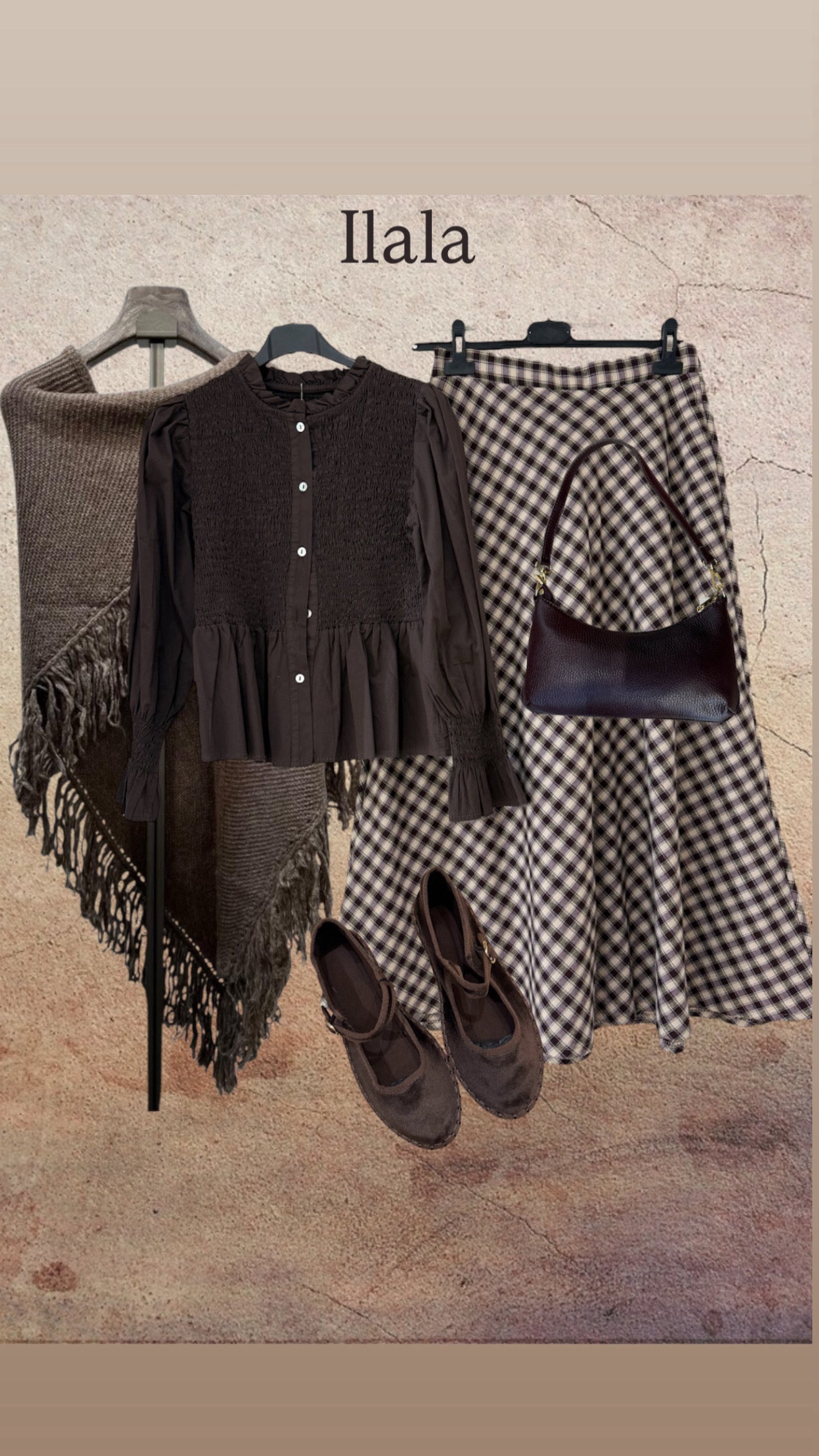 Picos de Lana con flecos