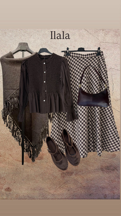 Picos de Lana con flecos