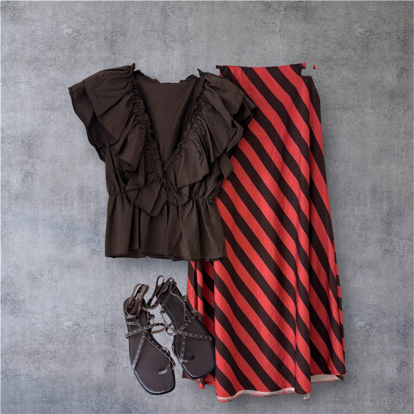 Blusa com decote duplo em V