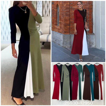 Vestido Capa Tricolor