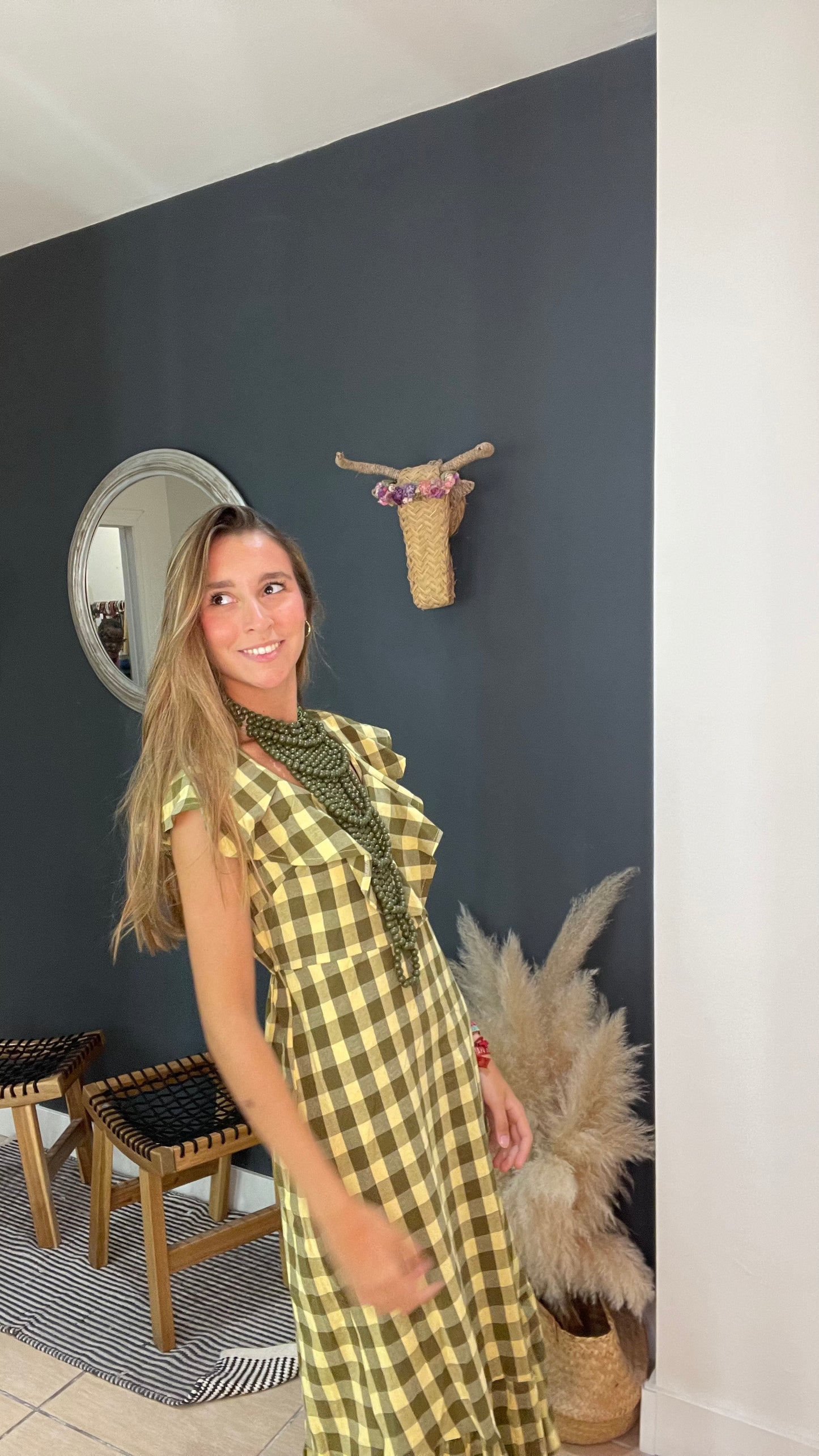 Vestido Vichy Grande