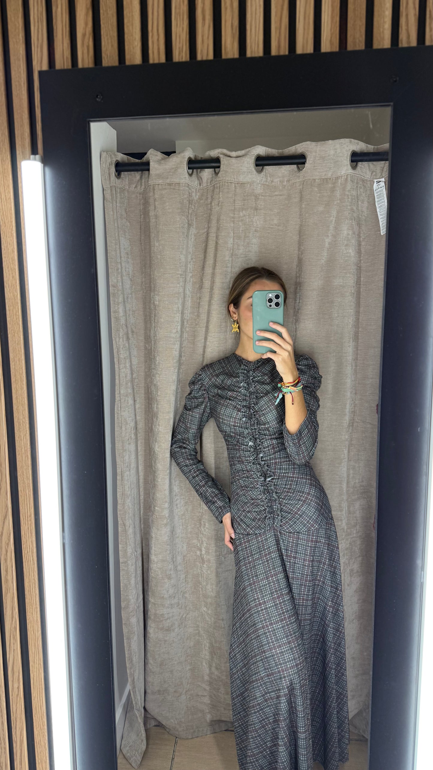 Vestido Vichy Escocés