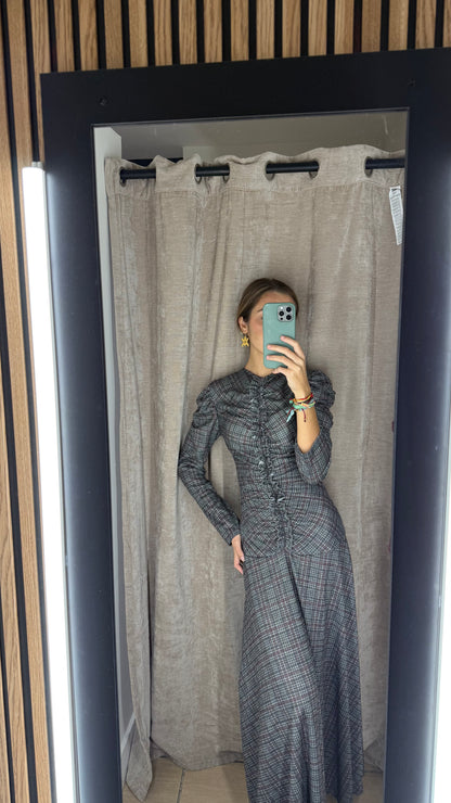 Vestido Vichy Escocés