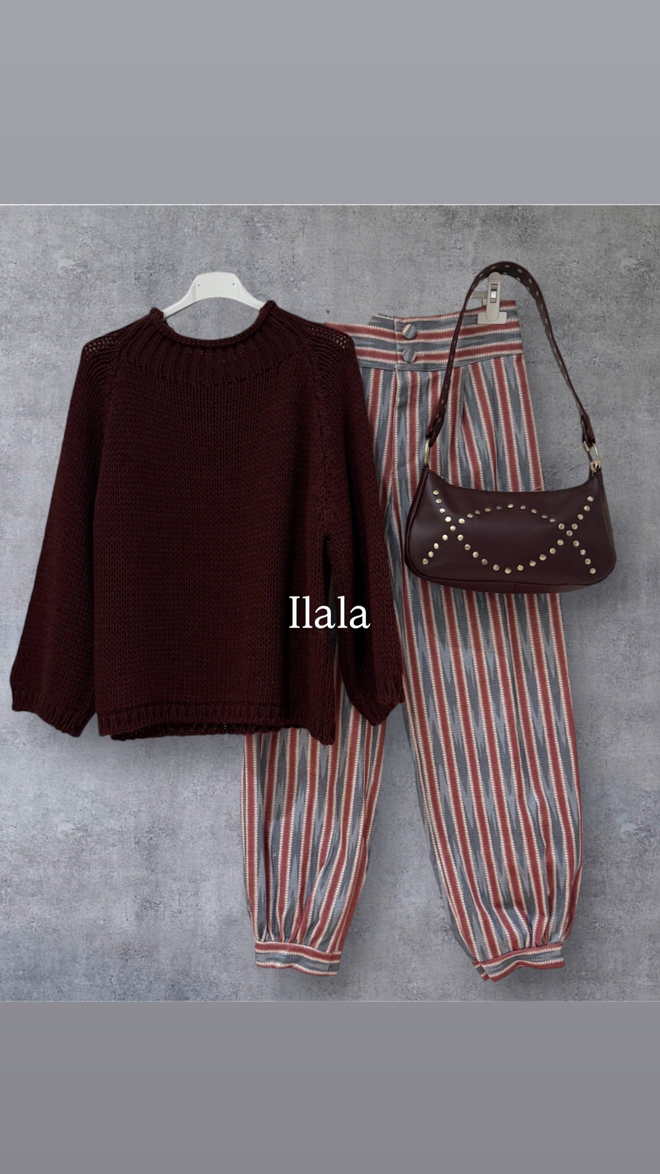 Pantalones Bombacho doble raya