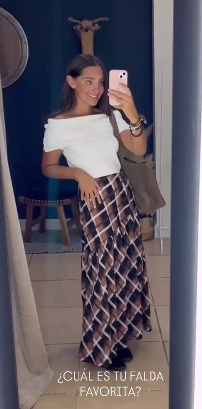 Falda Cuadros