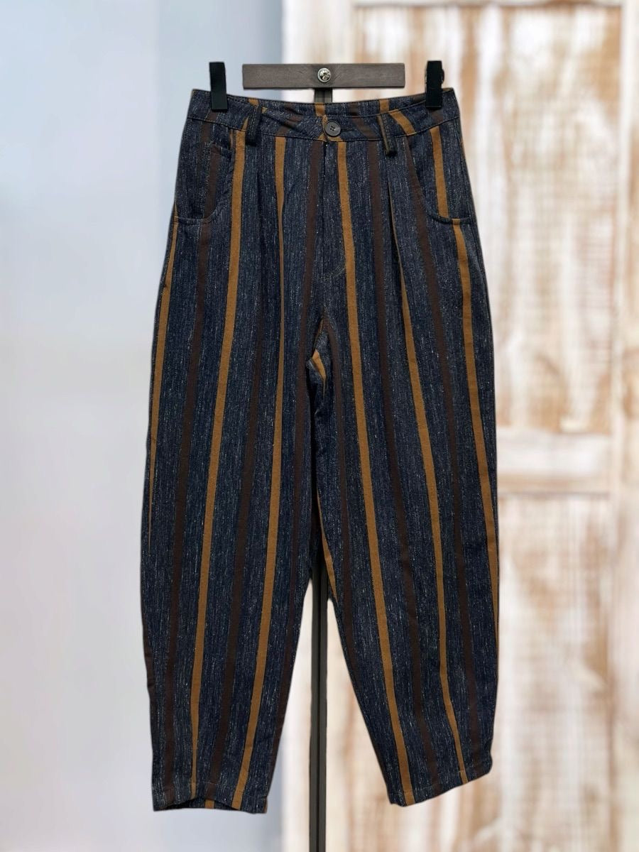 Pantalón Rayado Otoño