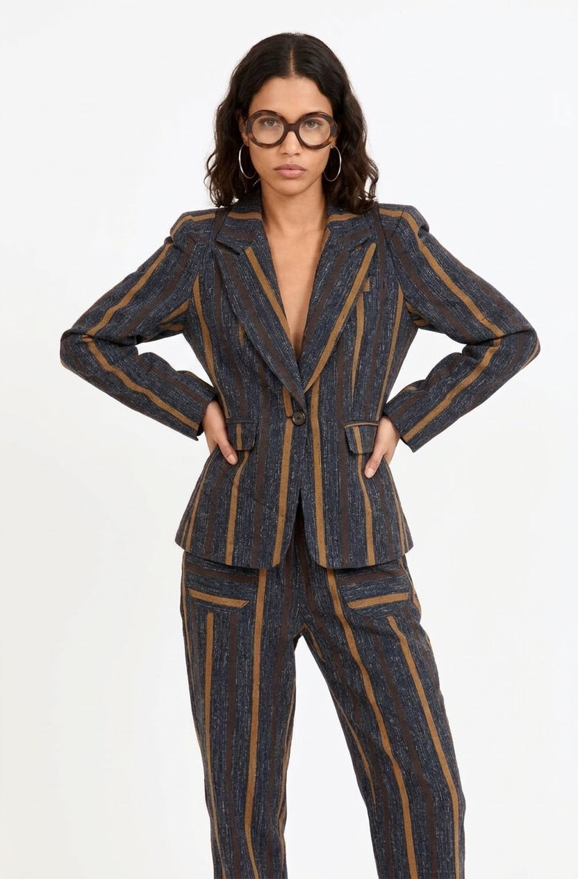 Pantalón Rayado Otoño