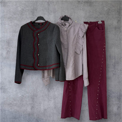 Pantalón Tachas laterales