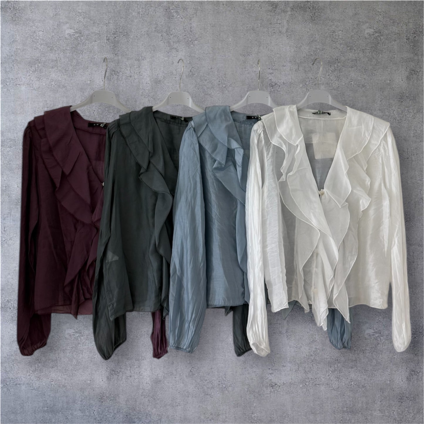 Blusa Fluida Volantes