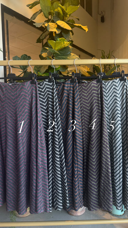 Falda Zigzag