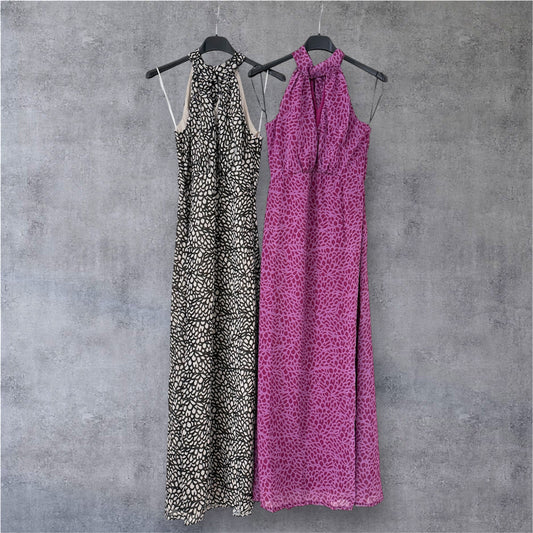 Vestido Halter Escama