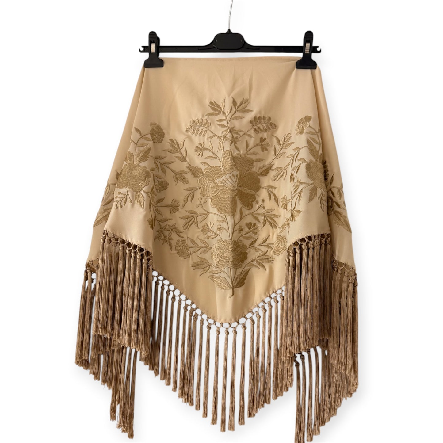 Mantón bordado Flamenca
