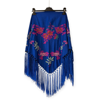 Mantón bordado Flamenca