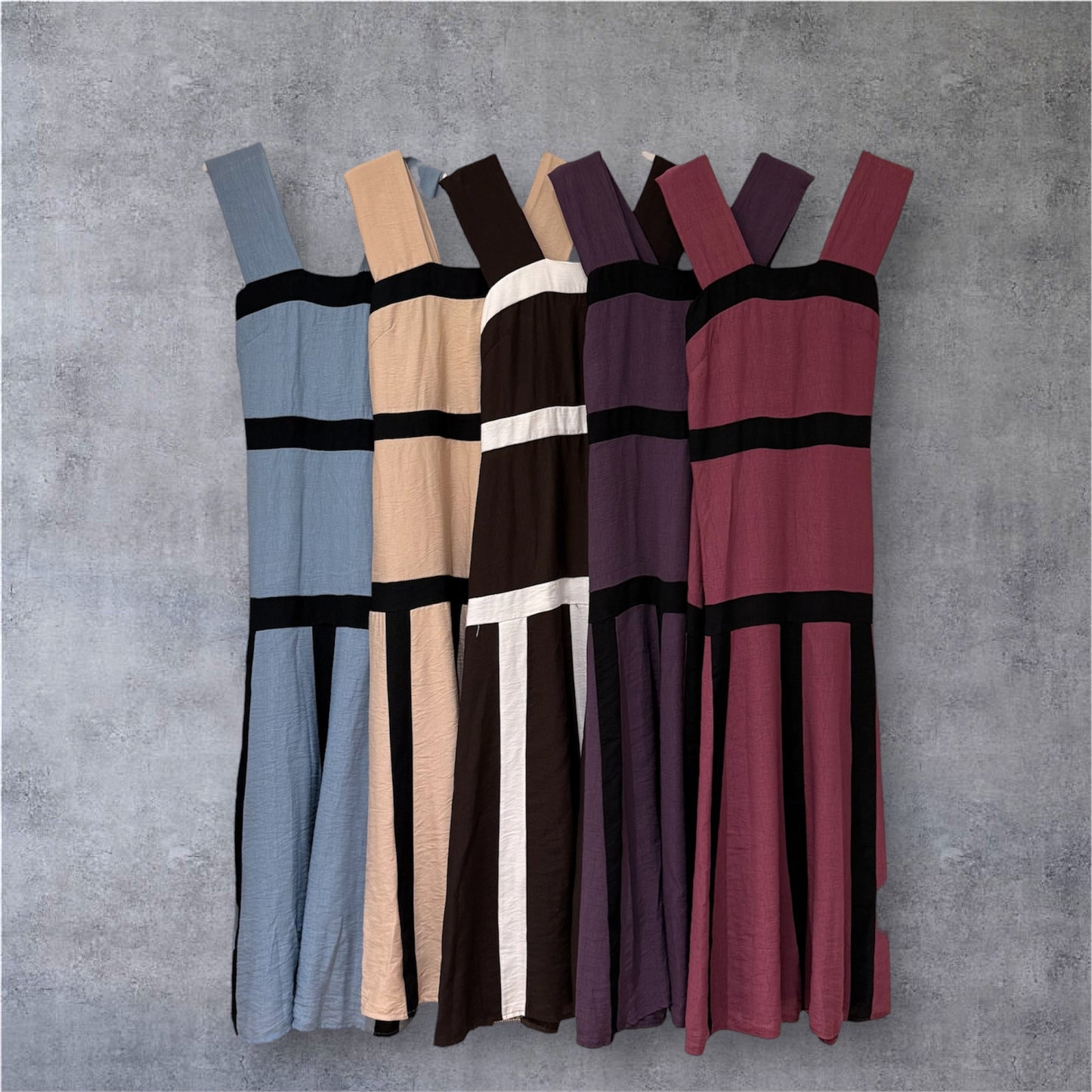 Vestido Bandas