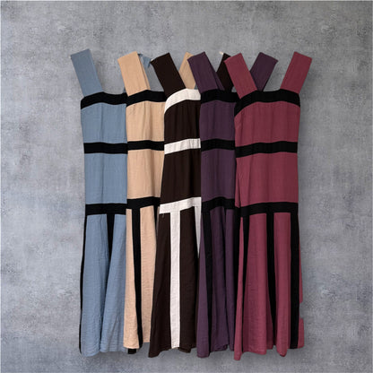 Vestido Bandas